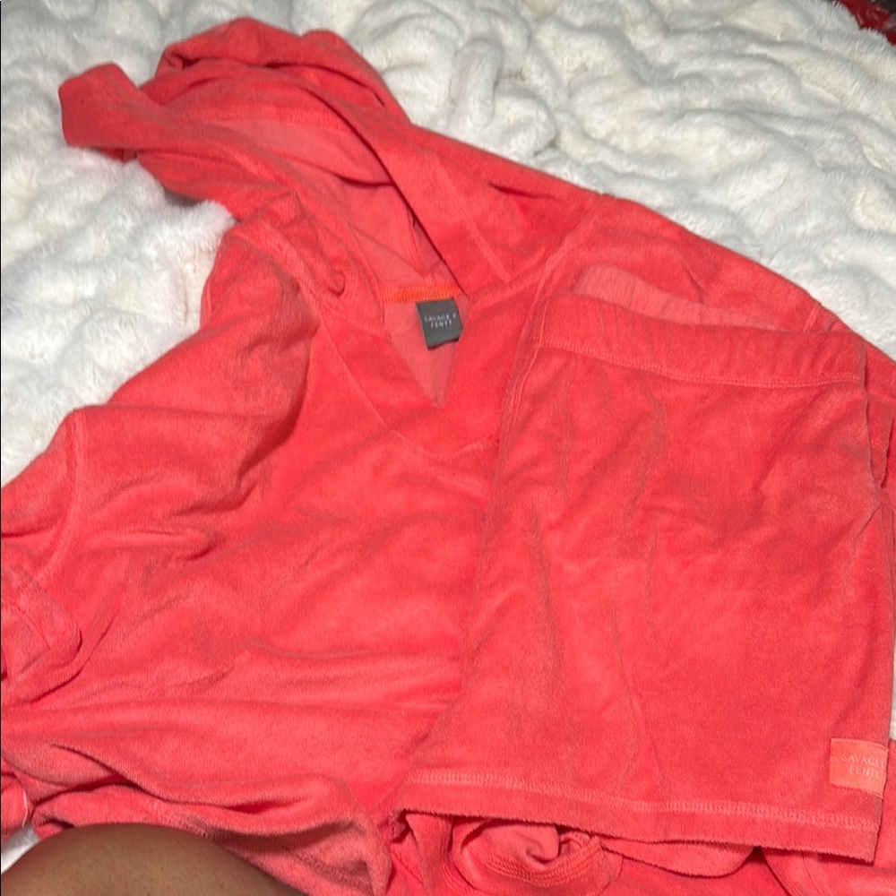 Savage X Fenty Terry Cloth Short Set